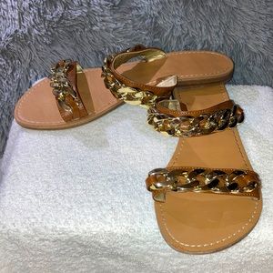 G By Guess Slip On Sandals Size 8